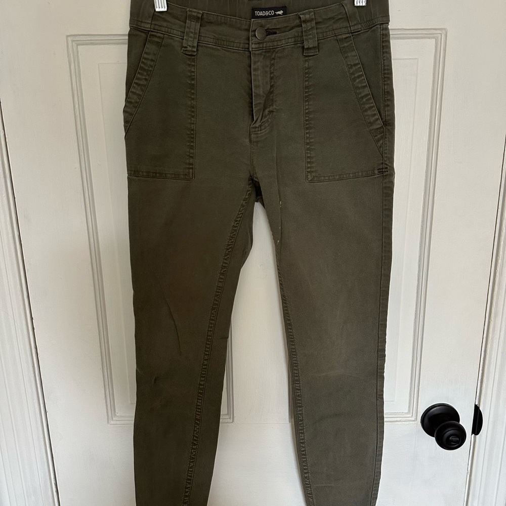 Toad&Co Sage Green Trousers